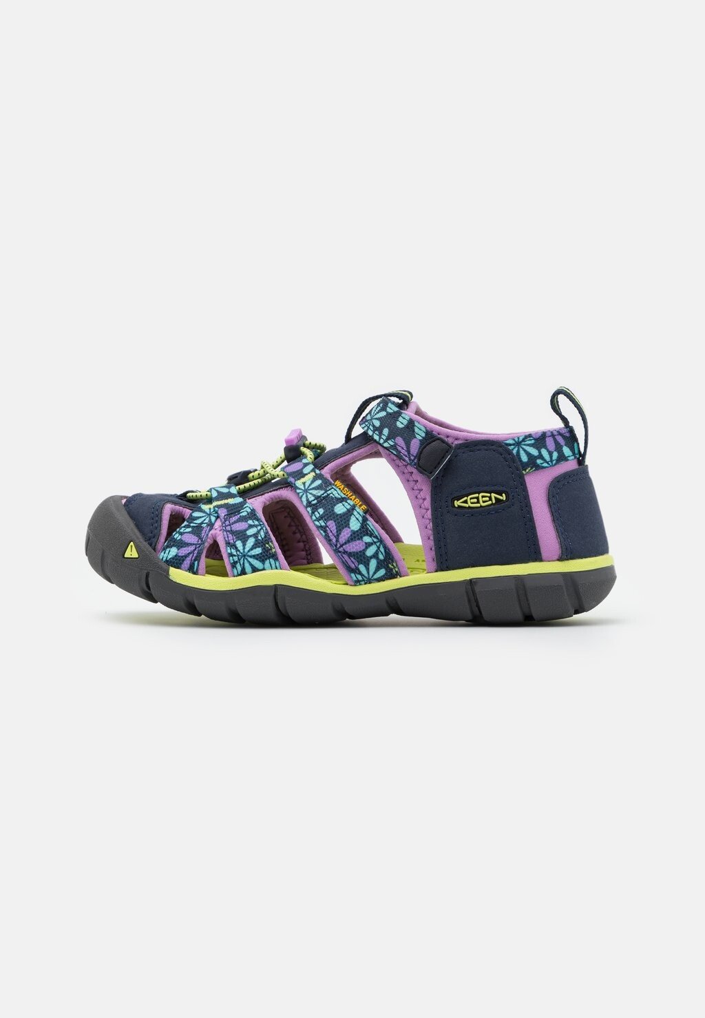 

Трекинговые сандалии Seacamp Ii Cnx Unisex Keen, цвет black iris/african violet