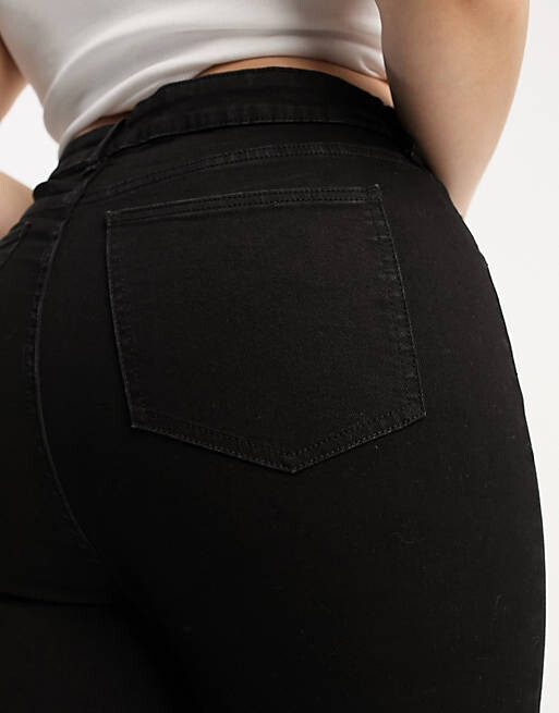 

Черные джинсы скинни Cotton:On Curve с высокой посадкой