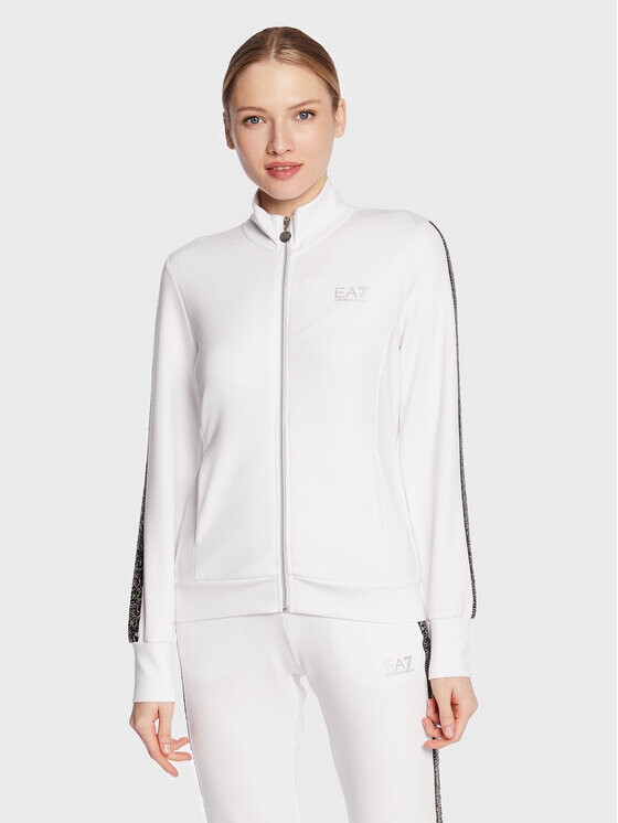 

Толстовка обычного кроя Ea7 Emporio Armani, белый