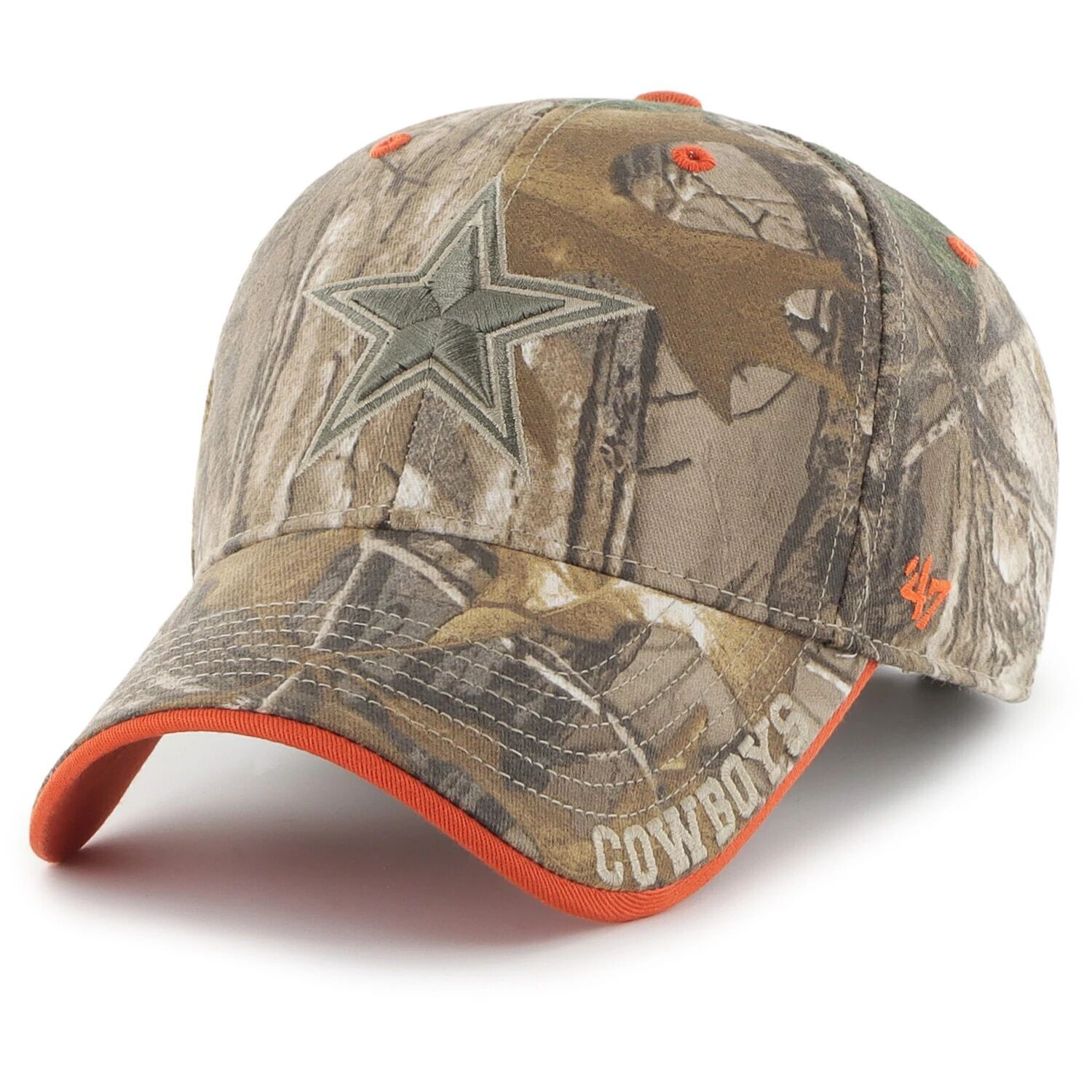 

Мужская регулируемая кепка Realtree Camo Dallas Cowboys Frost MVP '47