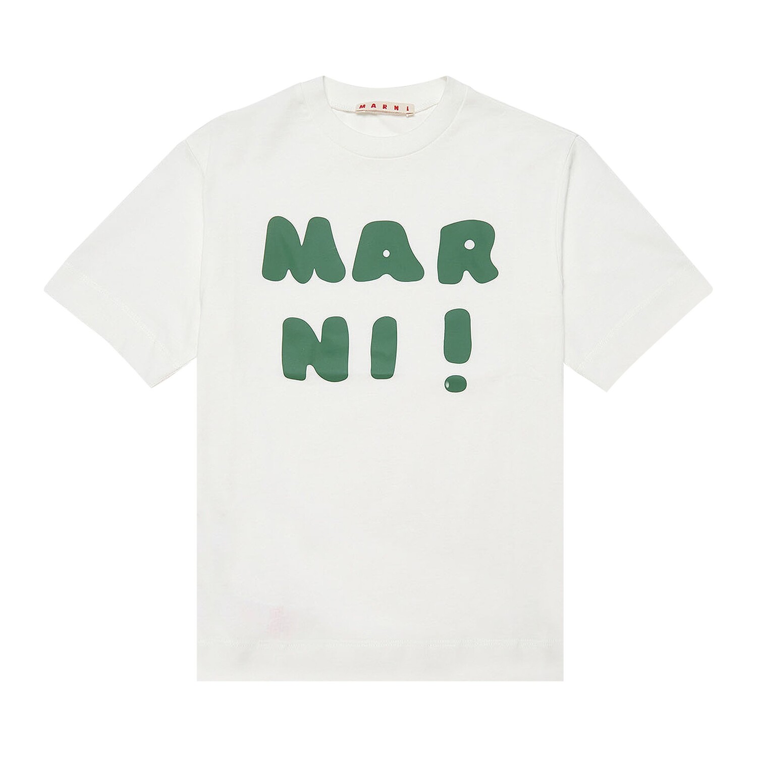 

Детская футболка с логотипом Marni, цвет Белый