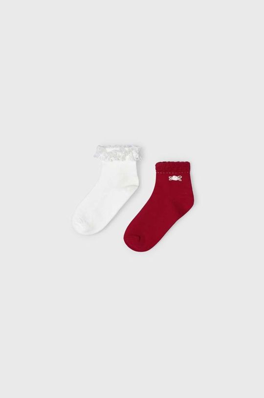 цена Детские носки Mayoral, 2 пары, красный
