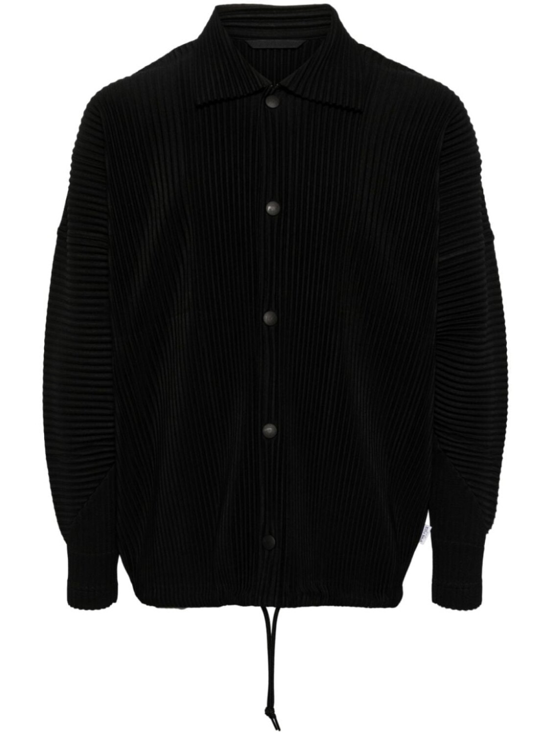 

Homme Plissé Issey Miyake плиссированная куртка-рубашка, черный