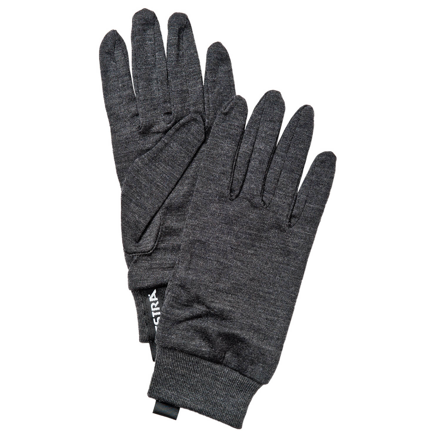 Перчатки Hestra Merino Wool Liner Active 5 Finger, цвет Charcoal