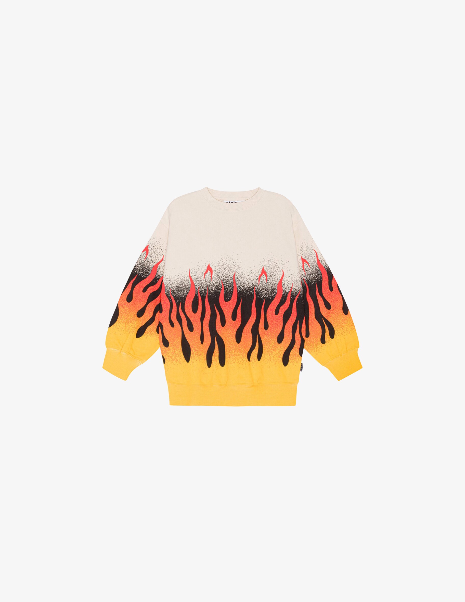 цена Хлопковый свитер Molo, оранжевый