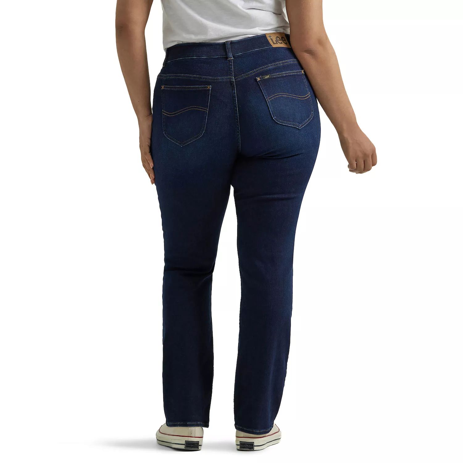 женские джинсы прямого кроя lee flex motion lee Джинсы прямого кроя Lee Flex Motion больших размеров Lee