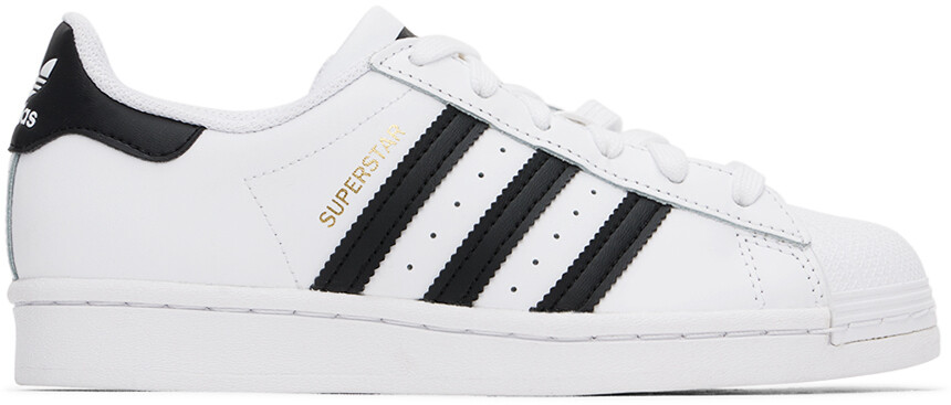 

Adidas Kids Kids Белые детские кроссовки Superstar Big Kids, Черный