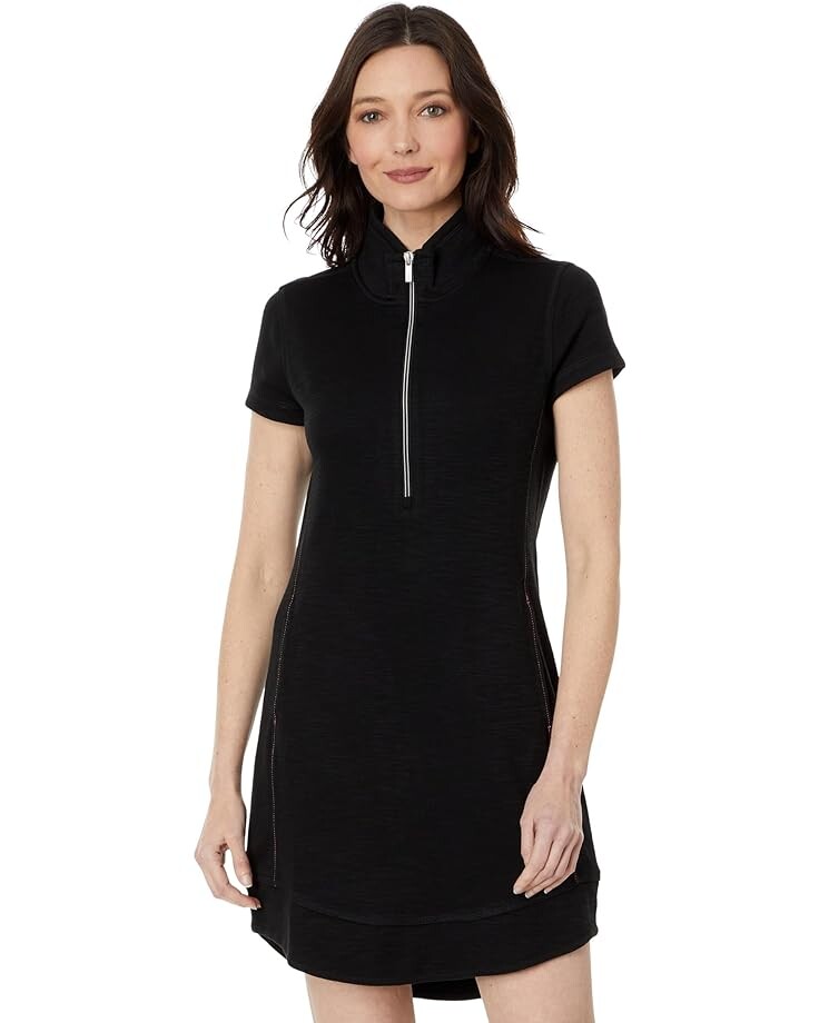 

Платье Tommy Bahama Tobago Bay Half Zip SS, черный