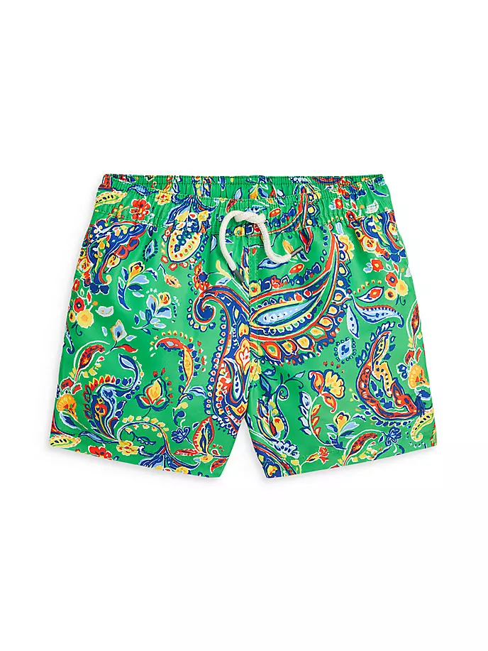 

Шорты для плавания Paisley Traveler для маленьких мальчиков и мальчиков Polo Ralph Lauren, цвет green boheme choppa