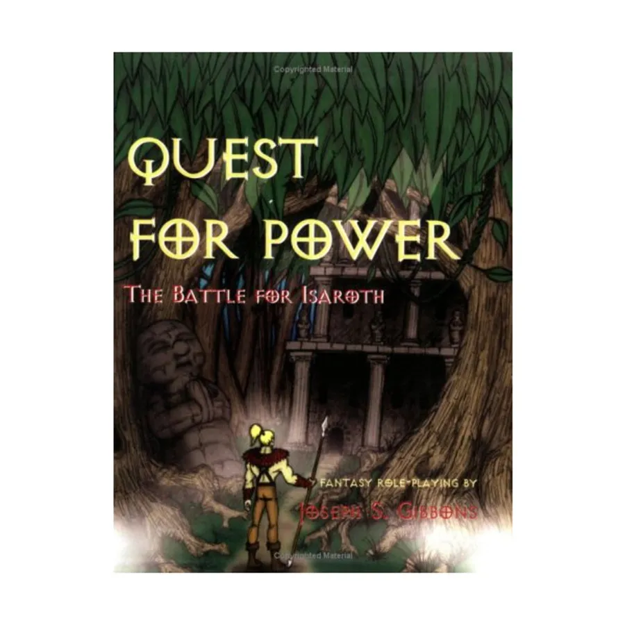 

Quest for Power - The Battle for Isaroth, Quest for Power (RPG), мягкая обложка