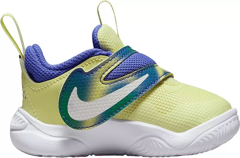 

Баскетбольные кроссовки Nike Toddler Team Hustle D 11, зеленый/розовый