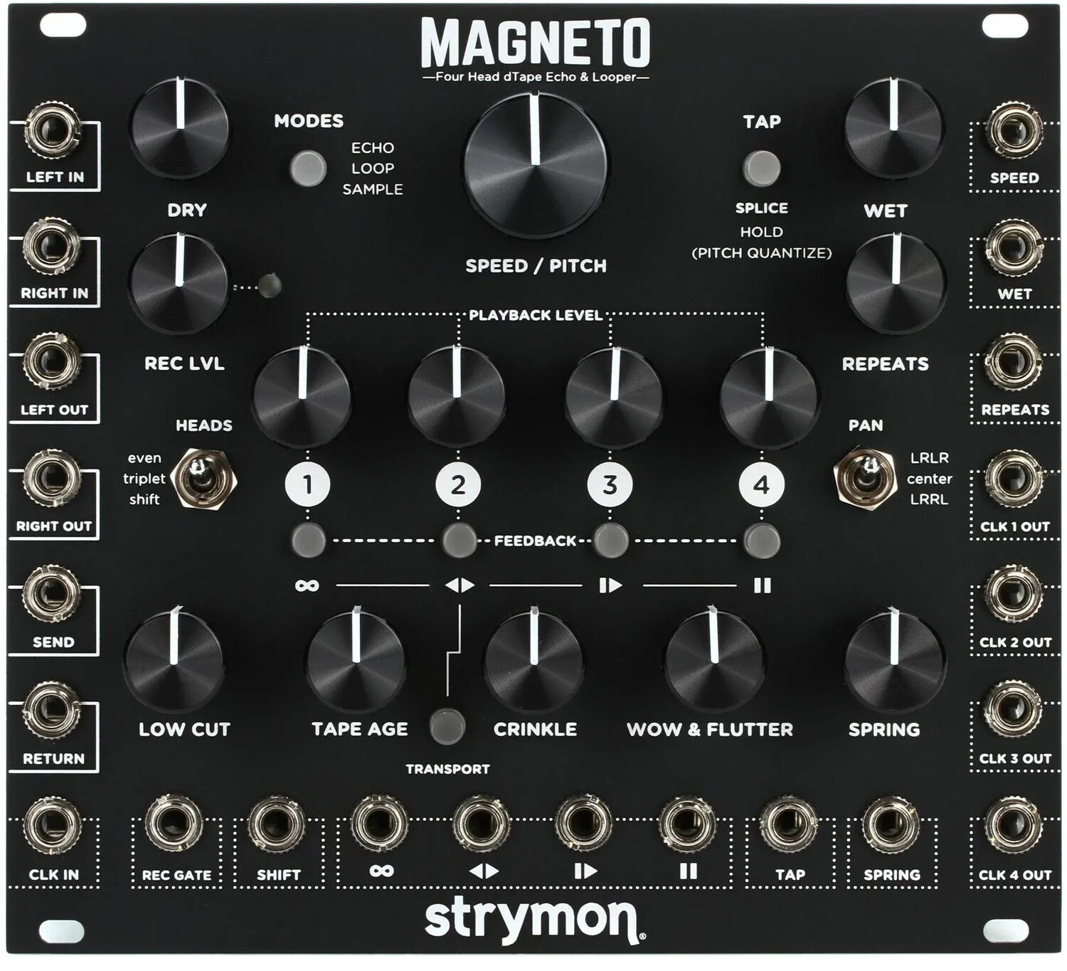 

Модуль Strymon Magneto Tape Echo & Looper Eurorack