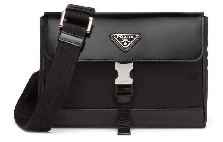 

Сумка мужская Prada кожаная, чёрный