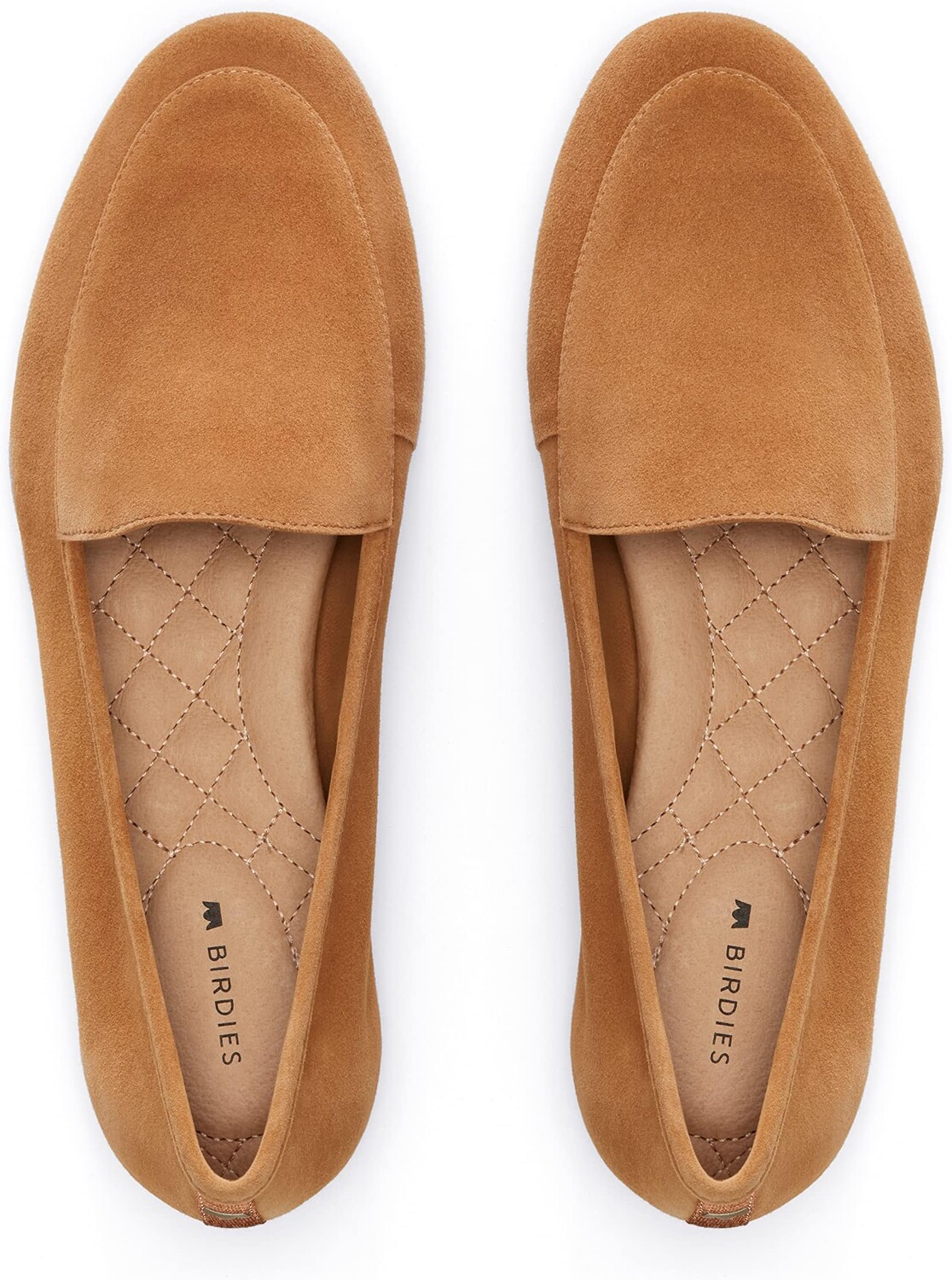 

Балетки Vesper Suede Flat Birdies, цвет Toffee Suede