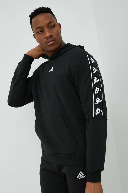 

Толстовка Adidas из хлопка adidas, черный