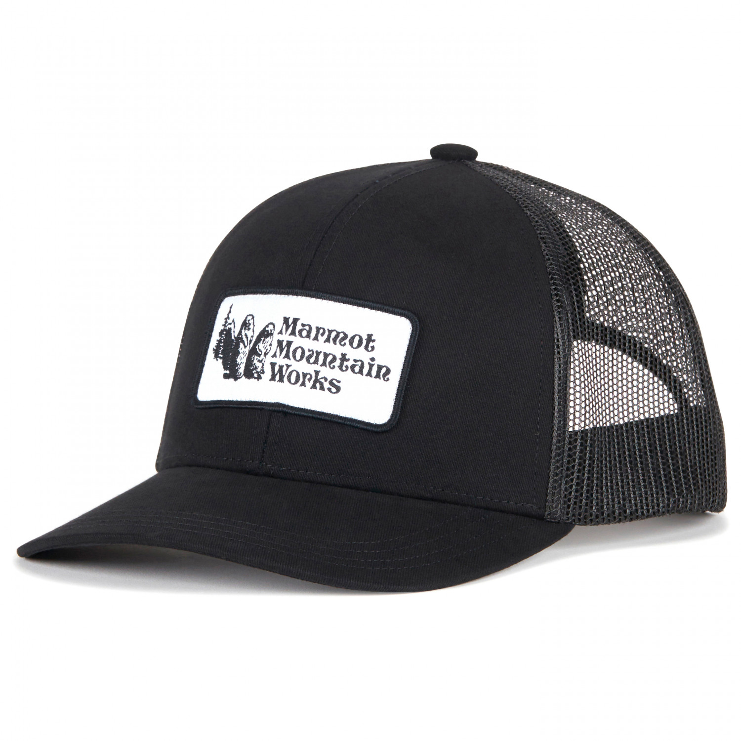 Кепка Marmot Retro Trucker Hat, цвет Black/Black