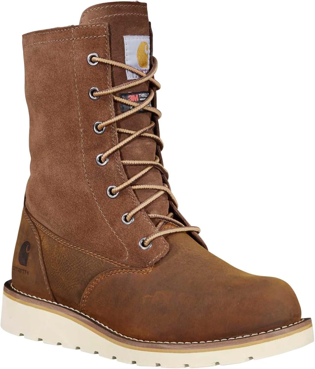Зимние ботинки WP 8 Ins. Wedge Fold Down Winter Boot Carhartt, цвет Bison Brown Oil Tan цена и фото