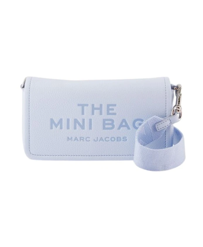 

Мини Сумка из телячьей кожи синего цвета с клапаном Marc Jacobs, синий