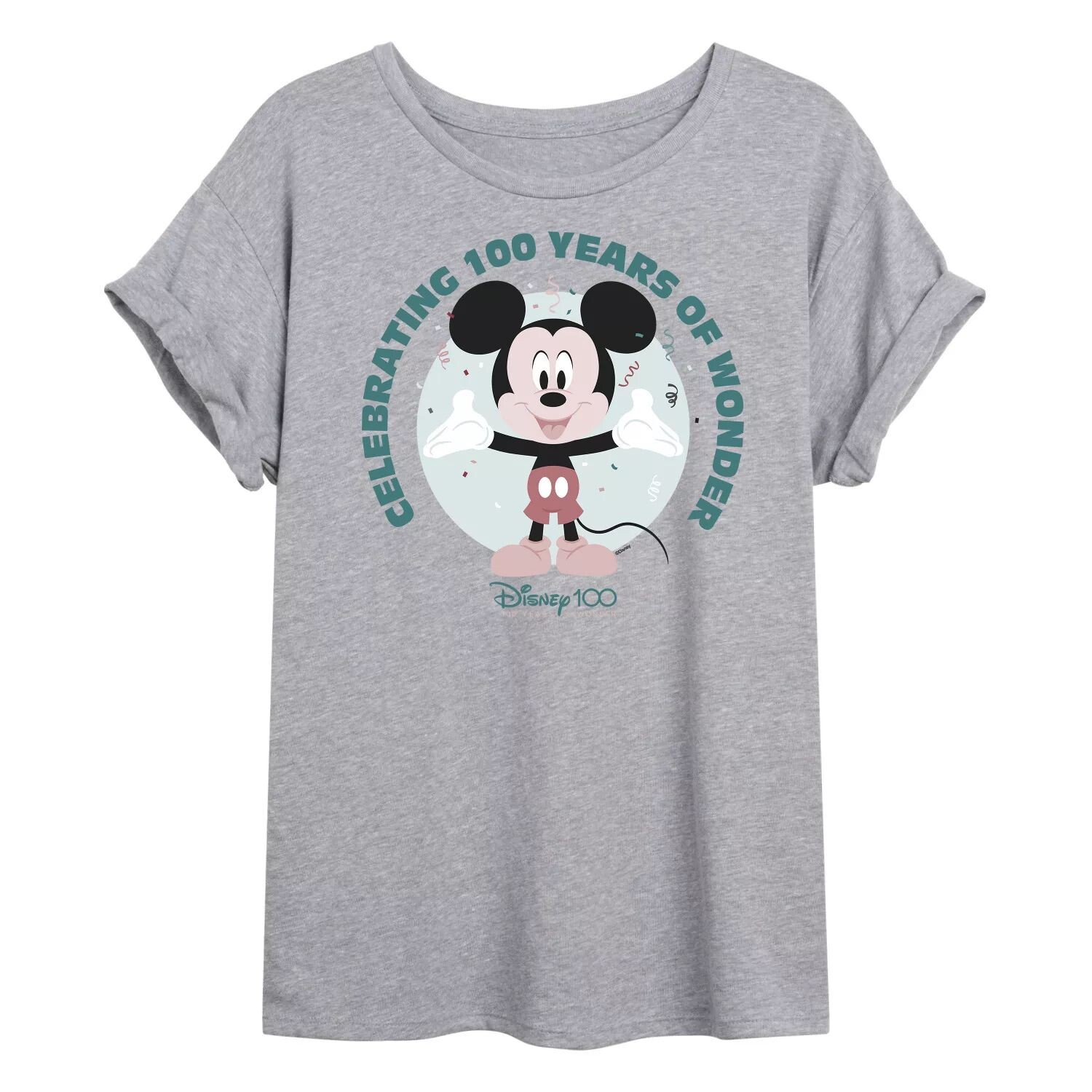

Струящаяся футболка Disney 100 Junior's Years of Wonder Disney