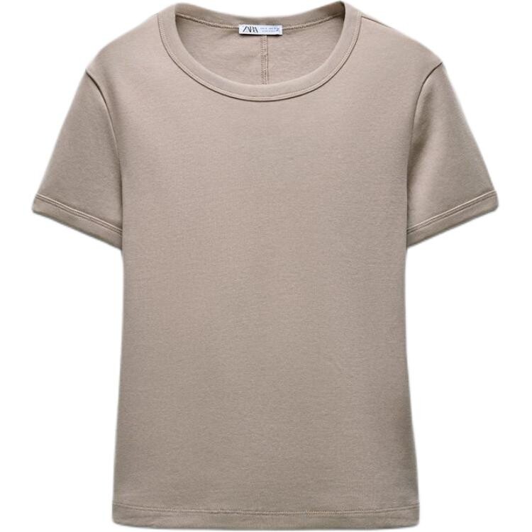 

Футболка женская серая Zara