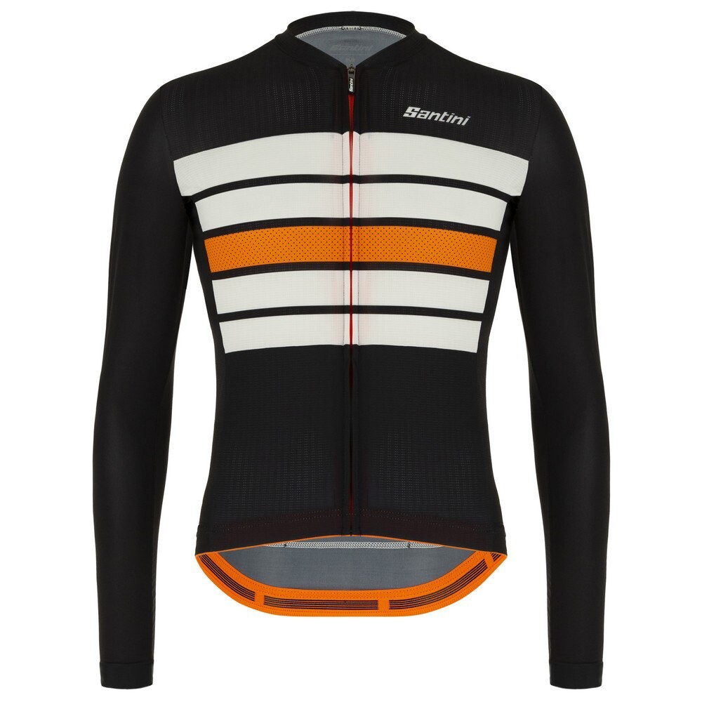 

Джерси с длинным рукавом Santini Ecosleek Bengal, черный