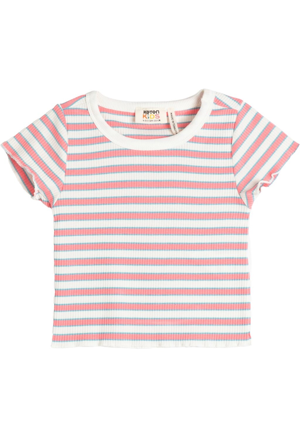 

Футболка с принтом SHORT SLEEVE CREW NECK Koton, цвет lilac