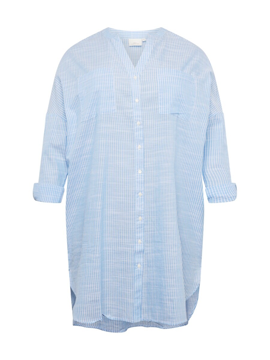 

Блуза ONLY Carmakoma Blouse APELDOORN, дымчато-голубой