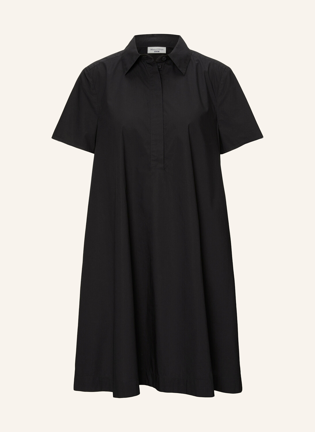 

Короткое платье-рубашка Marc O'Polo Denim, черный