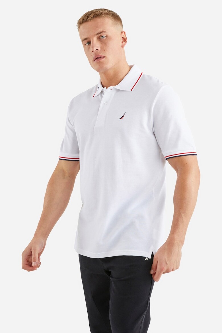 

Футболка с воротником Bromley Nautica, белый
