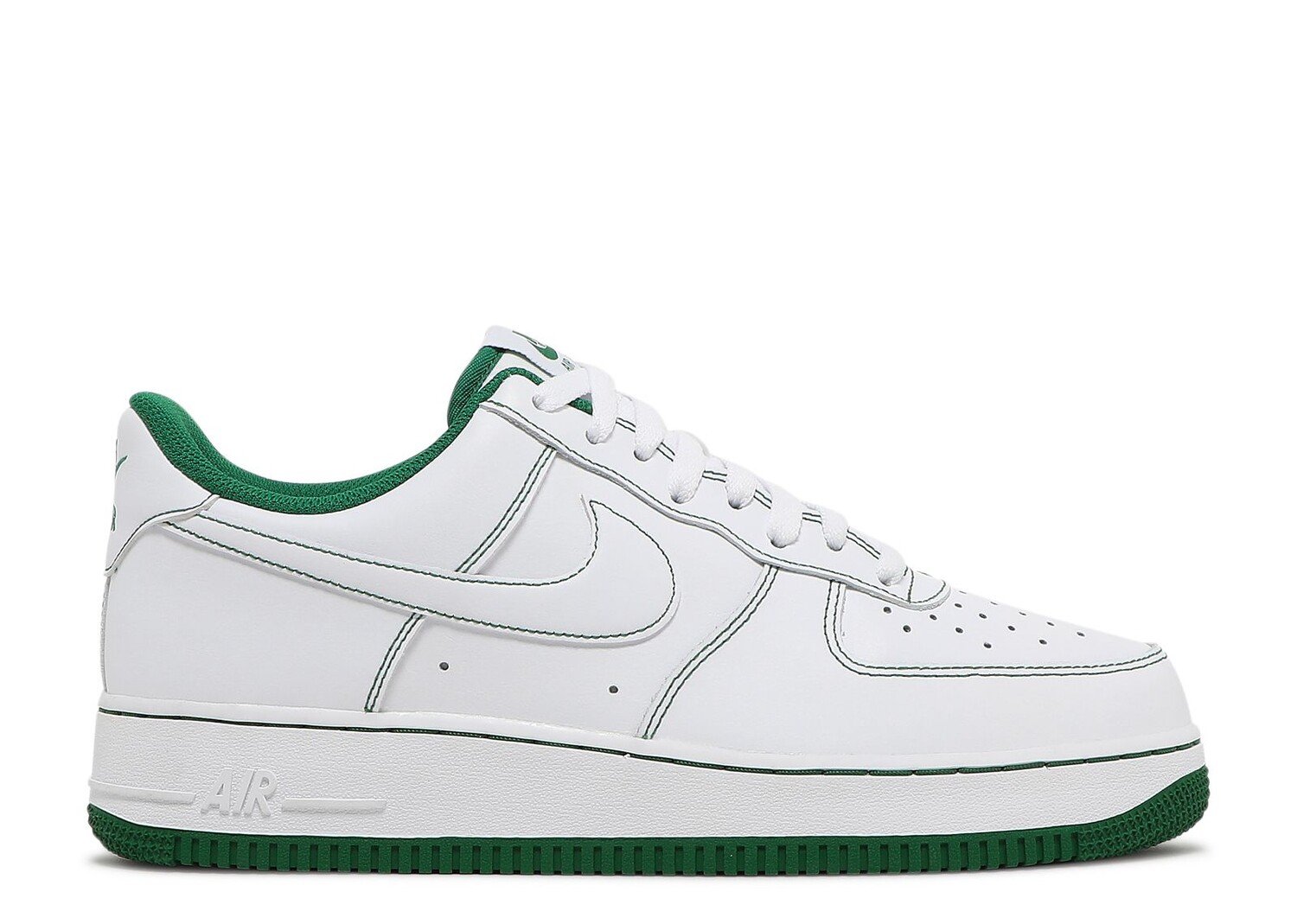 

Кроссовки Nike Air Force 1 '07 'Contrast Stitch - White Pine Green', белый