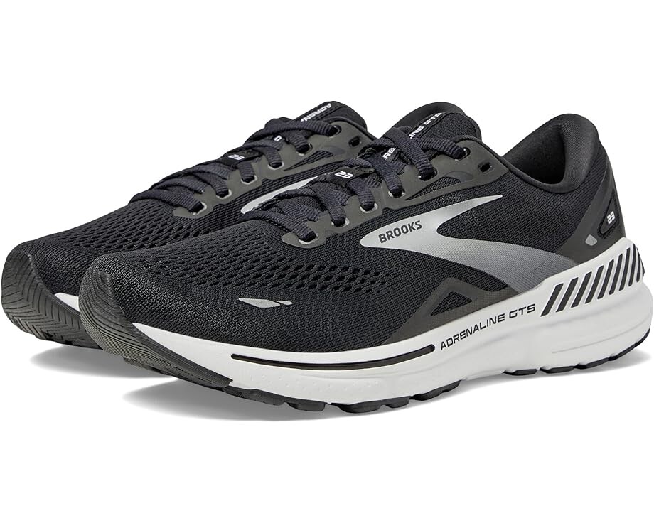 

Кроссовки Brooks Adrenaline GTS 23, цвет Black/White/Silver