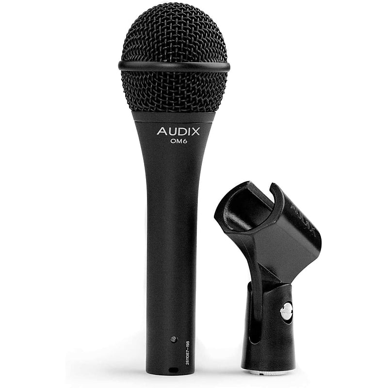 Динамический микрофон Audix OM6 Dynamic Vocal Microphone динамический микрофон akg d5 standard dynamic vocal microphone