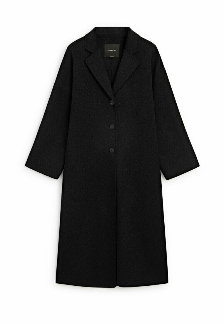 

Классическое пальто Massimo Dutti, темно-серый