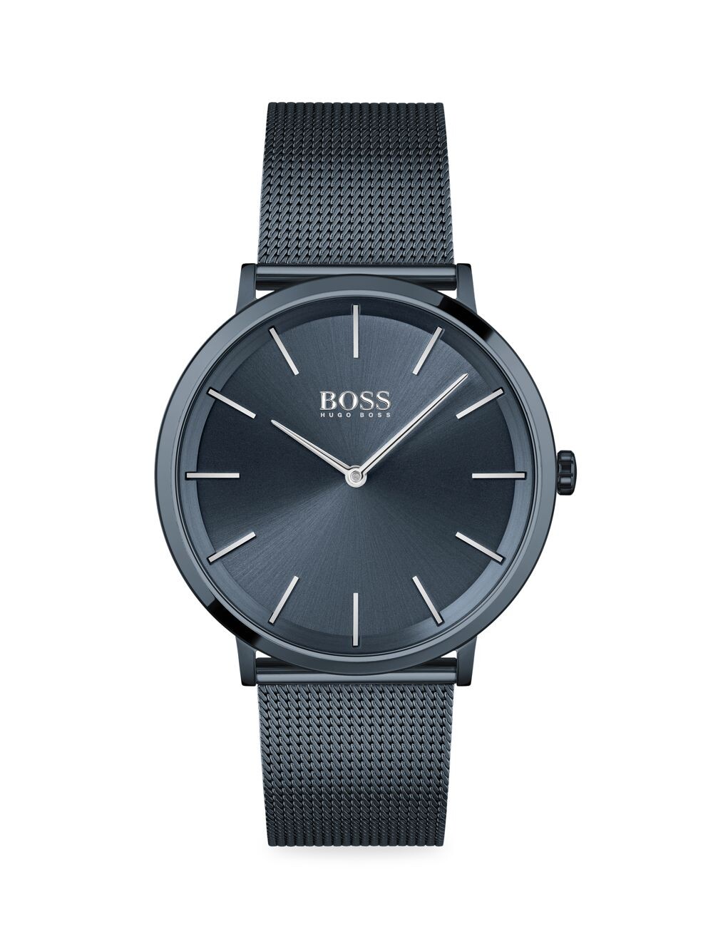 

Темно-синие часы Skyliner из нержавеющей стали с браслетом HUGO BOSS, синий