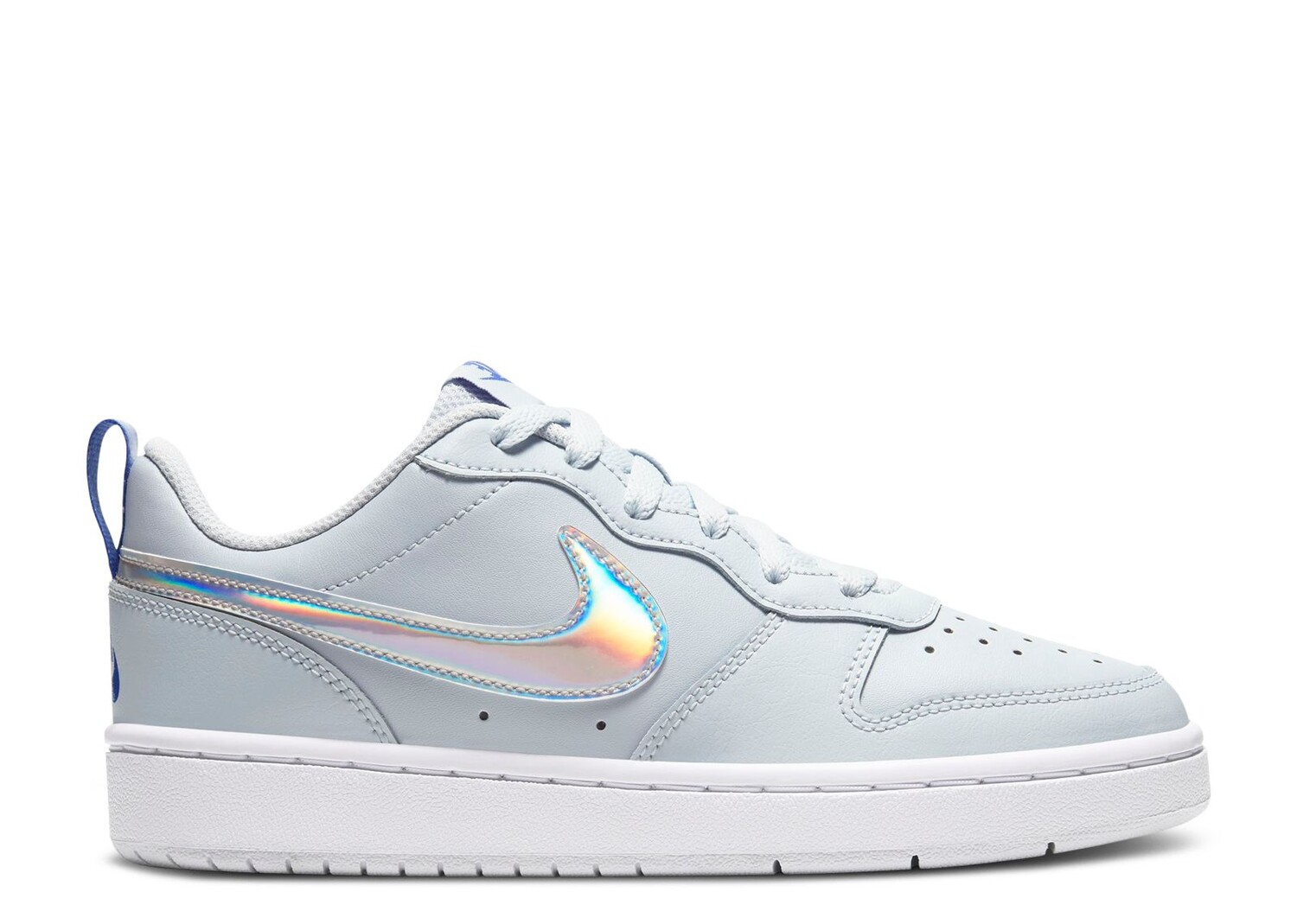 

Кроссовки Nike Court Borough 2 Gs Fp 'Aura Sapphire', серый