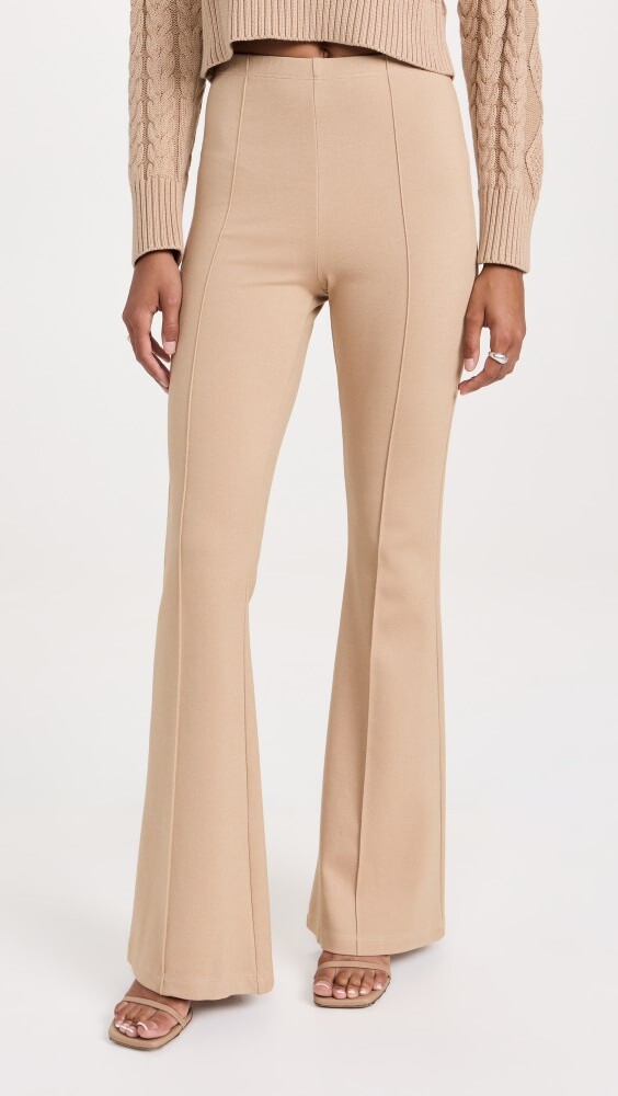 

Леггинсы Sablyn Pintuck Flare Leggings, песочный