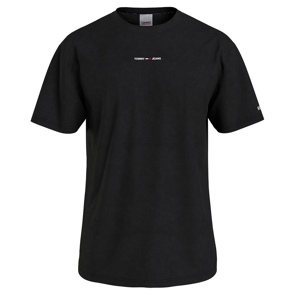 

Футболка Tommy Jeans D2 Tiny Linear, черный
