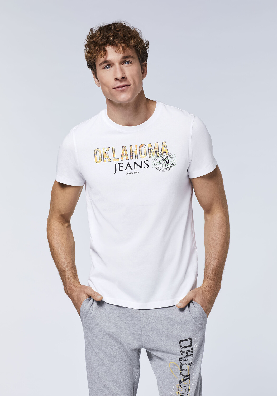 

Футболка Oklahoma Jeans, белый