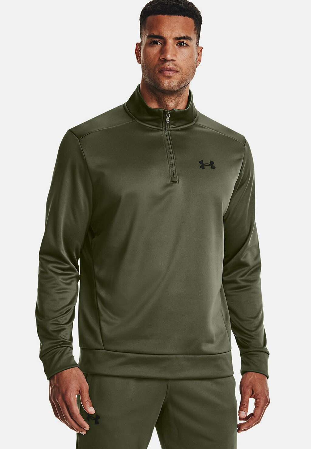 

Молния на 1/4 – Толстовка – морская или зеленая. Under Armour, Зеленый