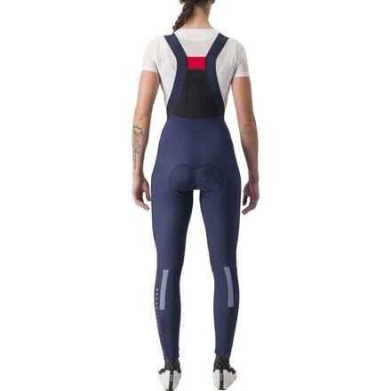 

Тайтсы Sorpasso RoS Bib - женские Castelli, цвет Belgian Blue/Silver Reflex