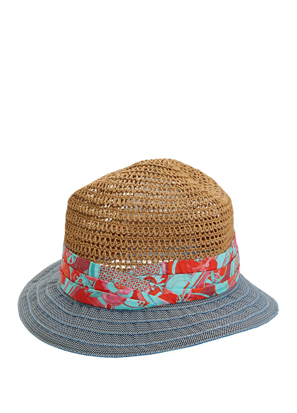цена Текстурированная мужская шляпа с цветными блоками Grevi