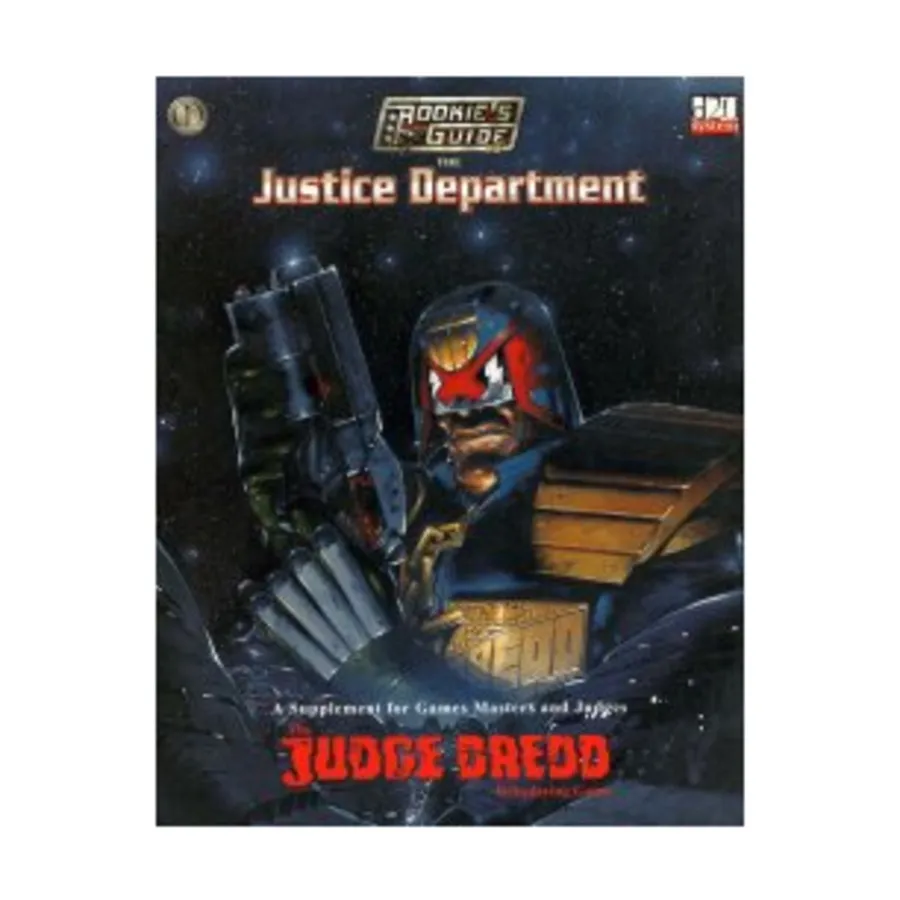 

Rookie's Guide to the Justice Department, Judge Dredd (d20), мягкая обложка