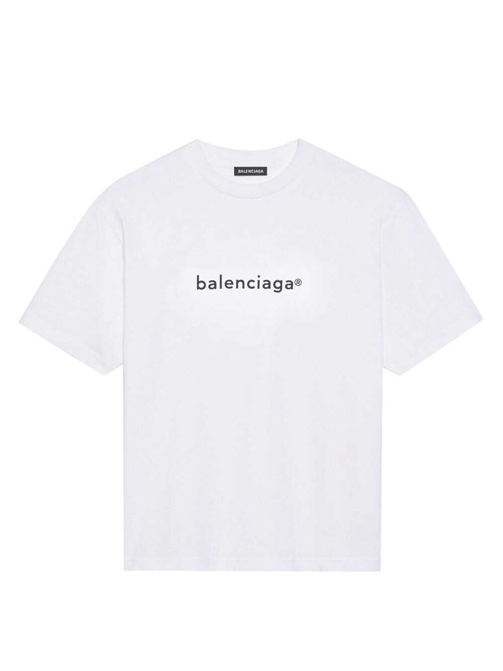 

Новая футболка Copyright Medium Fit Balenciaga, белый