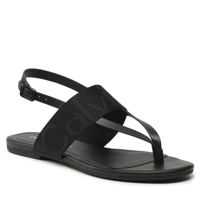 

Сандалии Calvin Klein Jeans FlatSandal Toepost, черный