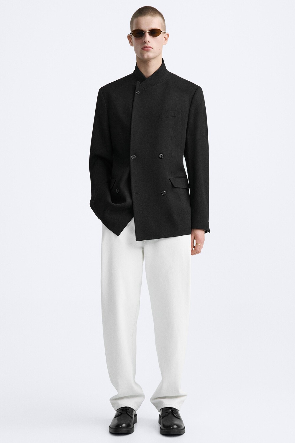 

Туфли дерби ZARA, черный