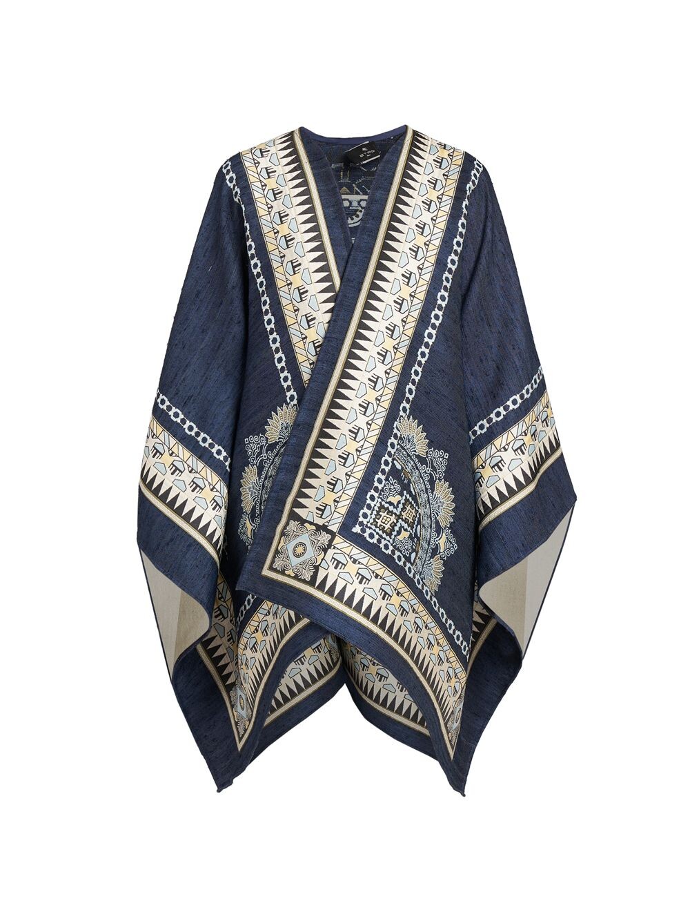 

Жаккардовый жакет Mantella с драпировкой Etro, нави