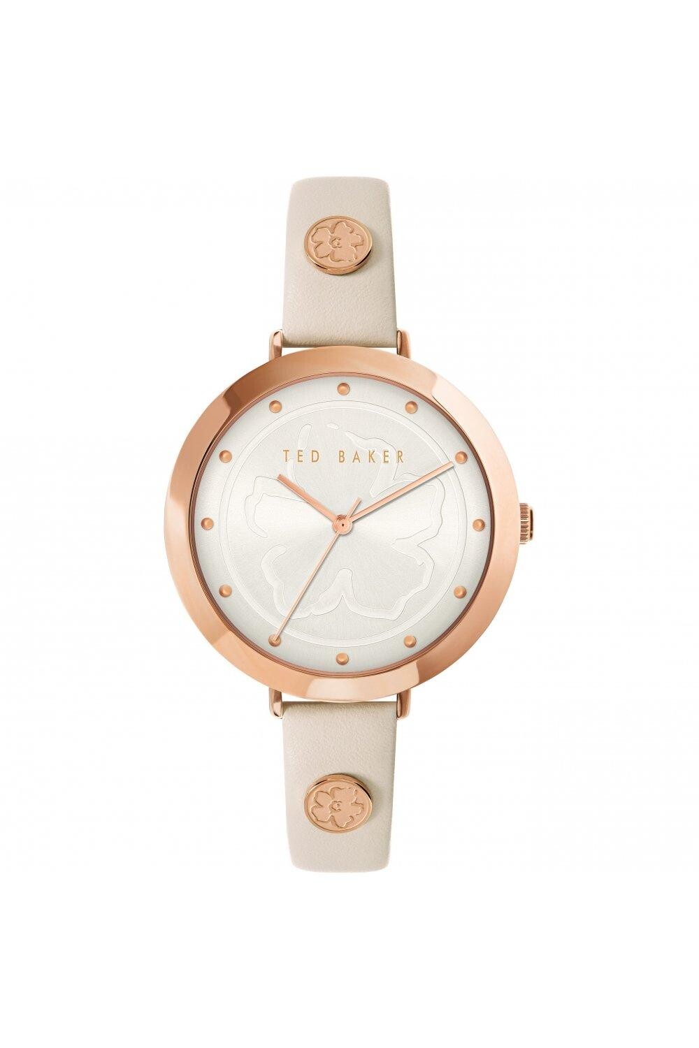 

Модные кварцевые часы Ammy Magnolia Cream из нержавеющей стали - Bkpams214 Ted Baker, желтый