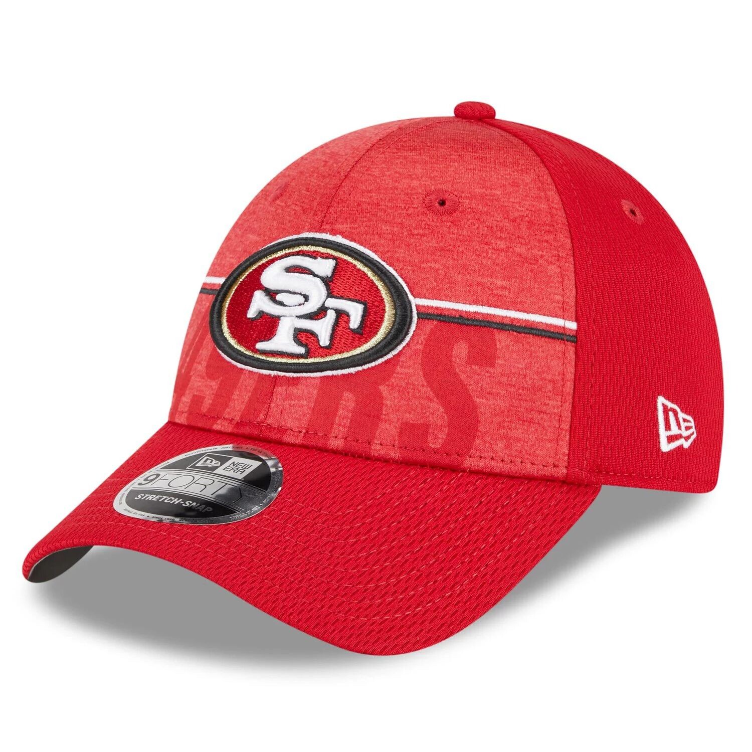 

Мужская регулируемая кепка New Era Scarlet San Francisco 49ers 2023 NFL Training Camp 9FORTY