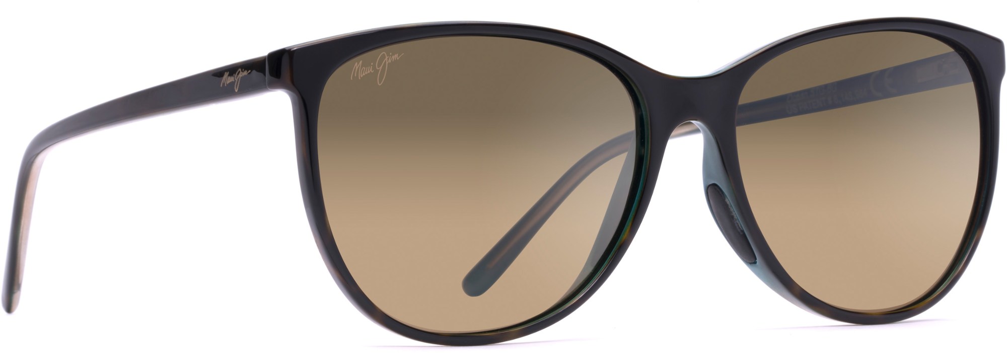 Поляризационные солнцезащитные очки Ocean – женские Maui Jim, коричневый оптика playtoday чехол для солнцезащитных очков nautical mile
