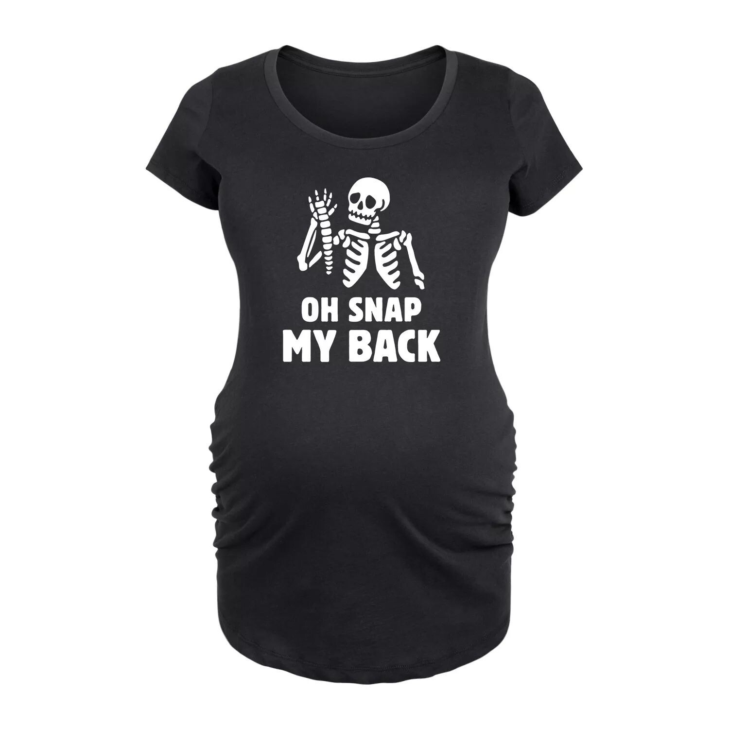 

Футболка с графическим рисунком для беременных Oh Snap My Back Licensed Character